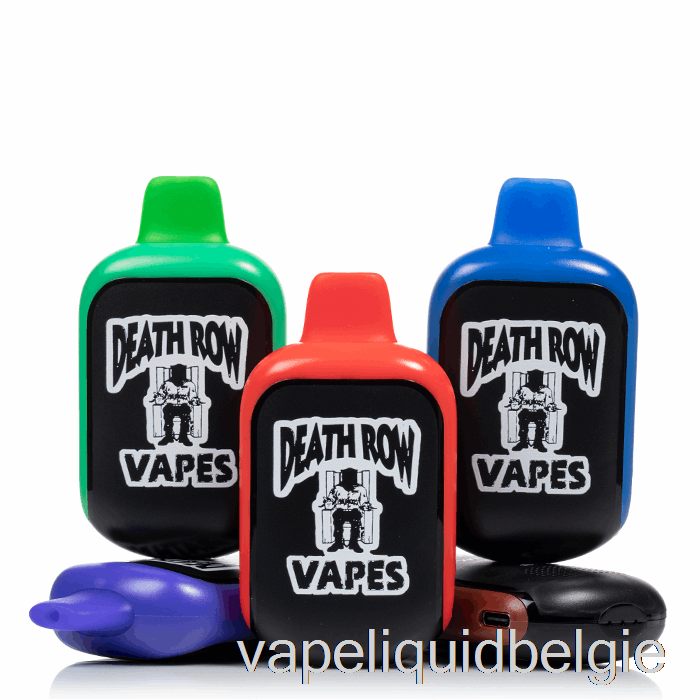 Vape Smaken Death Row Qr5000 Wegwerp Bosbessenmunt